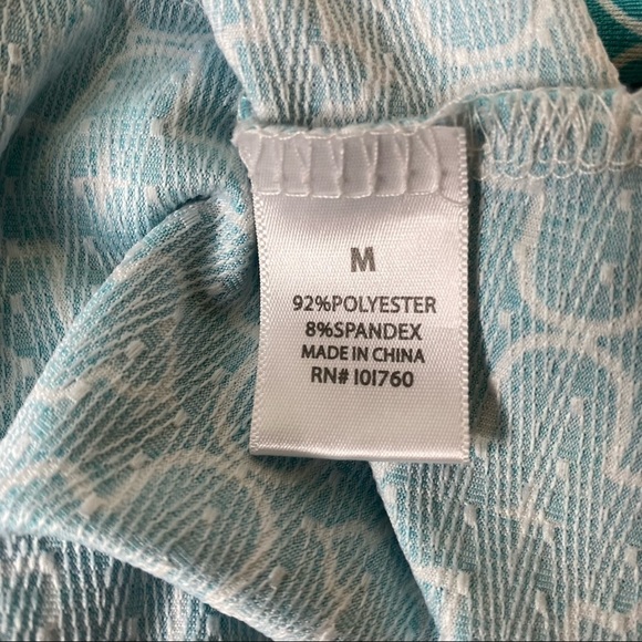 Emerald 18 Short Sleeve Top. Size Medium - Picture 6 of 6